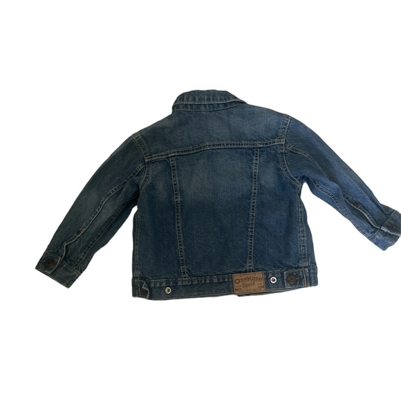 Oshkosh B’gosh 3 Toddler Denim Jacket with snap buttons - Picture 2 of 4